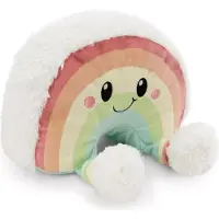 Nici Regnbågsfärgad Nibsi Nallebjörn 28 Cm