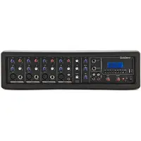 SubZero SZ-PMIX4-MP3 4-kanal Driven Mixer Digital Mediaspelare