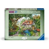 Ravensburger Pussel Flower Hill Lane 1000 bitar,
