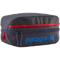 Patagonia - Tillbehör - Black Hole Cube 6L Smolder Blue w/Amanita Red för Unisex - Marinblå