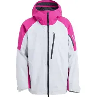 Burton - Skidjackor - M Ak Cyclic Gore-Tex Jacket Verry Berry Gray Cloud för Unisex - Storlek M - Rosa