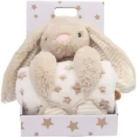 CarloBaby Fleecefilt & Gosekanin Beige