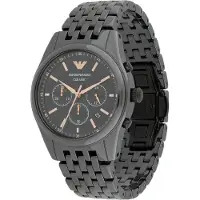 Emporio Armani Analog klocka ljusblå / roséguld / svart