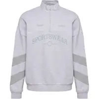 Hummel Oversized Tröja Med Halv Dragkedja