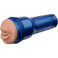 Fleshlight Boost Blow - realistisk mun onanator - naturfärg