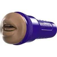 Fleshlight Boost Blow Mun Masturbator - Ljusbrun - Ljusbrun