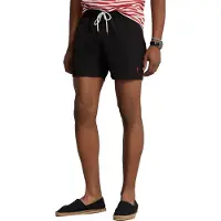 Ralph Lauren Badshorts 'TRAVELER' röd / svart