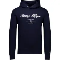 Tommy Hilfiger Logo Embroidery Fleece Hoody