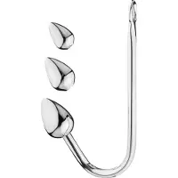 Master Series Analkrok Träningsset - Silver - Silver