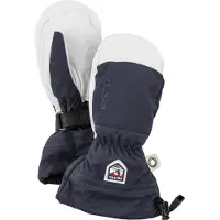 Hestra Juniors' Army Leather Heli Ski Mitt Marine