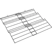 Metaltex Utdragbart kryddställ i metall 26-51cm, Metaltex, Svart