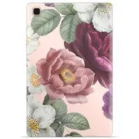 Mtp Products Samsung Galaxy Tab A7 10.4 (2020) TPU-Skal - Romantiska Blommor