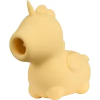 Unihorn Bean Blossom Unicorn Tungvibrator - Gul - Gul
