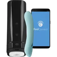 Kiiroo - parset masturbator och vibrator - interaktiv sexleksak set