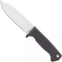 Demko Knives American Made FreeReign, Stonewashed CPM 3V Clip Point, USA-FR-3V-GRY-CLP, Grey Rubber outdoor knife