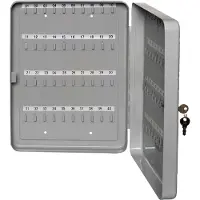 Alco Nyckelskåp Schlüsselkassette 30 Haken Stah.lichtgrau B160xT80xH200mm 891 Antal hakar 30 Ljusgrå