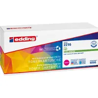Edding Toner Ersätter HP 415X (W2033X) Kompatibel Magenta 6000 sidor EDD-2216 18-2216
