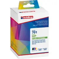 Edding Bläck Ersätter HP 912XL, 3YL84AE Kompatibel Kombi-pack Svart, Cyan, Magenta, Gul EDD-701 18-701