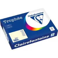 Clairefontaine Färgat papper Trophée 1101 160 g/m2 A4 sand 250 ark