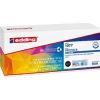 Edding Toner Ersätter Brother TN-421BK Kompatibel Svart 3000 sidor EDD-1077 18-1077