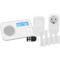 Olympia ProHome 8762 - Hemsäkerhetssystem - trådlös - Cellulär - 802.11b/g - 2.4 Ghz, 868.5 MHz - vit