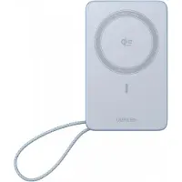 UGREEN MagFlow Qi2.2 25 W Magnetic Wireless Powerbank with Built-in Cable - 10000 mAh
