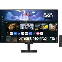 Samsung S27FM500EU - M50F Series - LED-skärm - Smart - 27 - 1920 x 1080 Full HD (1080p) @ 60 Hz - IPS - 250 cd/m² - 1000:1 - HDR10 - 5 ms - 2xHDMI - högtalare - svart