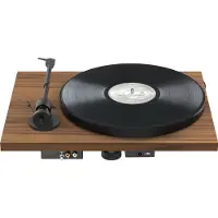 Pro-Ject E1 Phono AT3600L, Remdriven skivtallrik, Halvautomatisk, Vit, 33,45 RPM, 33,45 RPM, 65 dB