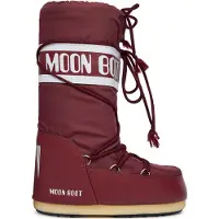 Moon Boot - Après-ski - Icon Nylon Burgundy för Unisex - Storlek 42-44 - Bordeaux