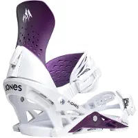 Jones Snowboards Aurora 2027 Snowboardbindningar deep purple white, M
