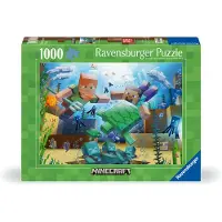 Ravensburger Pussel 1000 bitar Minecraft Mosaic