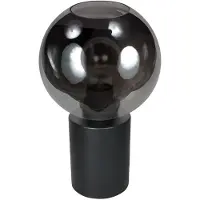 Steinhauer Bordslampa Bloeba, Aluminium / grå / zink, Vardagsrum / matsal, Glas, Bordslampa