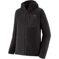 Patagonia - Fleece - M's R1 Air Full-Zip Hoody Black för UnisexUll - Storlek M - Svart