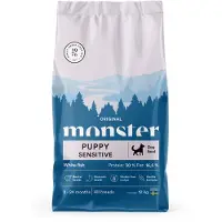 Monster Pet Food Dog Original Puppy Sensitive White Fish 12 kg
