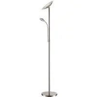 LINDBY Golvlampa , MALEA, dimbara, Metallisk, Vardagsrum, Metall, Modern