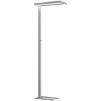 Arcchio Golvlampa , Logan Basic, dimbara, Metallisk, Arbetsrum / hemkontor, Aluminium, Modern
