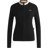 BOSS Equestrian slim-fit cardigan with ribbed structure