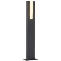 LUCANDE Utomhusbelysning , Virgalia, Svart, Terrass, Aluminium, Modern