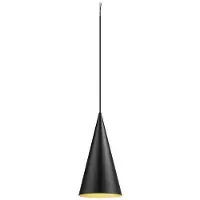 SLV Hänglampa Magico, dimbar, Svart, Vardagsrum / matsal, Aluminium / grå / zink, Modern, Pendellampa
