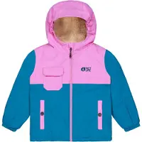 Picture - Skidjackor barn - Snowy Jkt Super Pink för Unisex - Barnstorlek 97 cm - Rosa