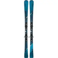 Elan - Skidpaket (skidor + bindning) - Primetime 22 Blue + Sx El 10.0 2026 för UnisexTitan - Storlek 165 cm - Blå