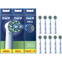 Oral-B Oral B: Borsthuvud Cross Action 3+3+3st