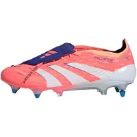Adidas Predator Elite Fold-over Tongue Sg Coral Blaze - Orange/vit/beam Orange - Soft Ground (Sg), storlek 40