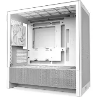 NZXT H3 Flow (2025) - All White - Chassi - Miditower - Vit