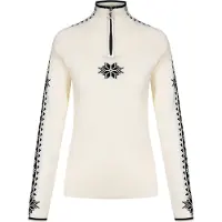 Dale of Norway Women's Geilo Sweater Offwhite Black