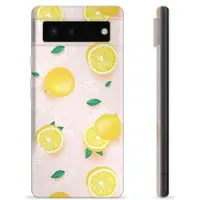 Mtp Products Google Pixel 6 TPU-Skal - Citronmönster