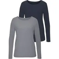 Vivance T-shirt marinblå / grå