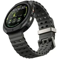 Spigen Liquid Air, Ask, Smartwatch, Svart, Samsung, Watch 8 (44mm), Termoplastisk polyuretan (TPU)