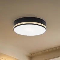 Argon Taklampa Amore , dimbar, Svart, Kök, Metall, Taklampa
