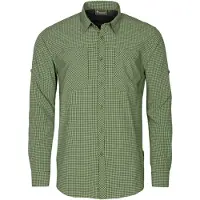 Pinewood Skjorta Insectsafe (Färg: Pine Green/Off White, Storlek: 3XL)